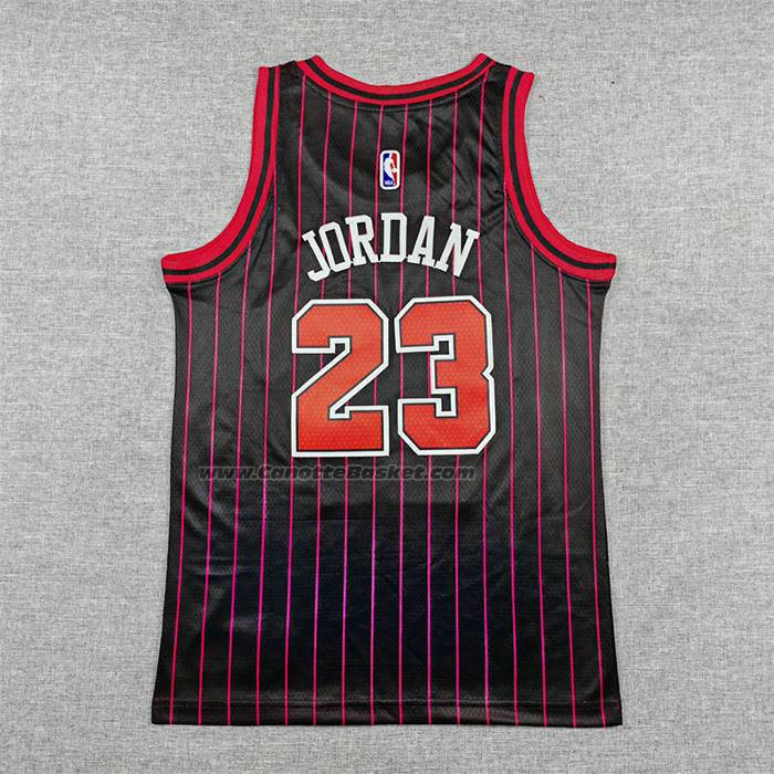 Maglia Bambino Chicago Bulls Michael Jordan No 23 Statement 2025-26 Nero